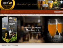 Tablet Screenshot of brewcraftershk.com